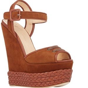 Giuseppe Zanotti Braided Platform-wedge Sandals